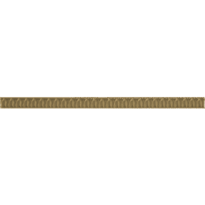 Декоративний погонаж з поліуретану П-24 850*19*4